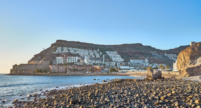 Beach "Playa del Cura" next to Tauro on Grand Canary Island