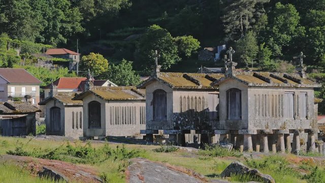 Soajo settlement of Peneda-Geres national park. Portugal