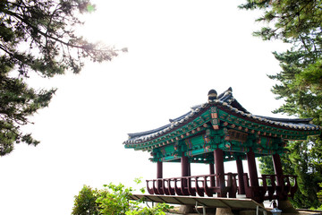 Obraz premium Cheonhakjeong Pavilion in Goseong County, South Korea.