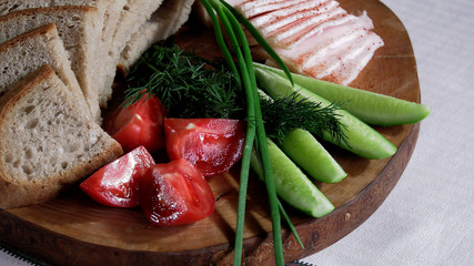 Ukrainian traditional bread cooked in the oven on wood, without preservatives, fillers and dyes.