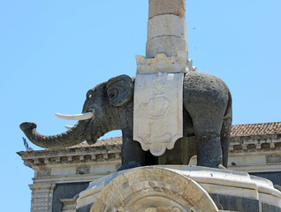 Black Elephant in Catania, Sicily, Italy
