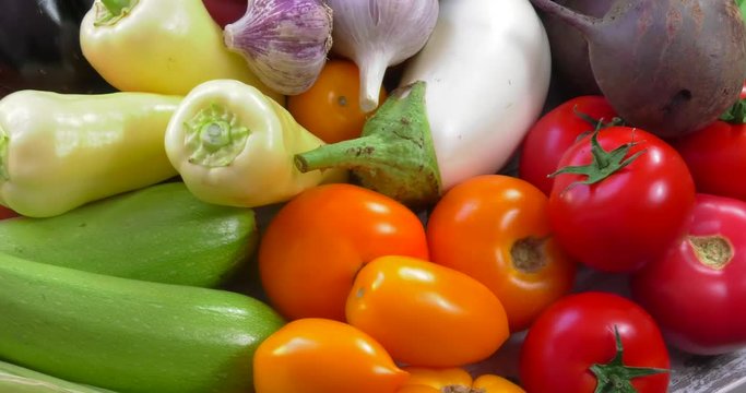 Background from organic vegetables without GMOs grown without pesticides in ecologically clean regions of Europe