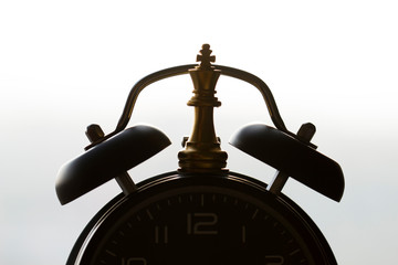 Chess and alarm clock