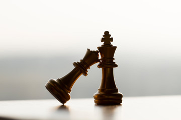 Chess, confrontation and competition, victory and defeat