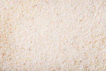 Closeup of dry semolina grain