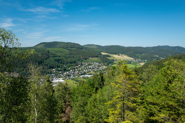 Lennestadt von oben Ortsteil Altenhundem