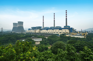 The thermal power plant is in chongqing, China