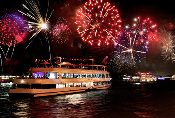 Rhein in Flammen