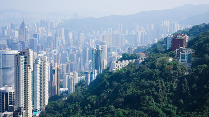 Hongkongs industrie vs nature