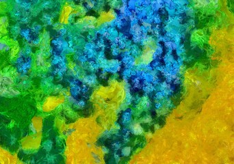 Original abstract painting at canvas. Mixed media pattern. Hand drawn art background.