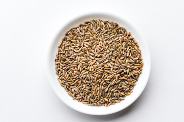 Rye Berries in a Bowl