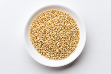 Millet in a Bowl