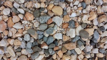 pebbles on the beach