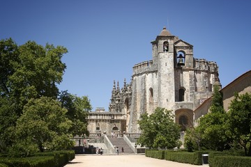 Fototapeta na wymiar Convento de Cristo (Convent of Christ) in Tomar, Portugal