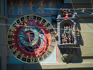 The Zytglogge is a landmark medieval tower in Bern, Switzerland. Built in the early 13th century, it has served the city as guard tower, prison, clock tower, centre of urban life and civic memorial.