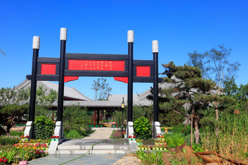 Architectural scenery of Chinese Classical Gardens