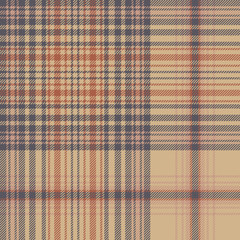 Vintage check fabric texture plaid seamless pattern