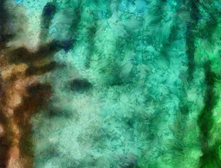 Weathered abstract grunge texture. Background with paint strokes and splashes. Pattern with dirty and blots elements. Retro oil style. Simple closeup template for graphic design