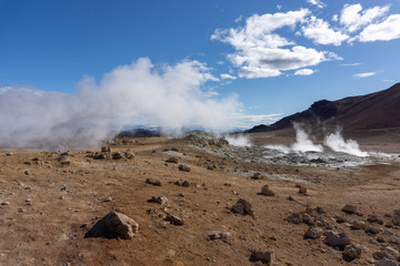 geothermal activity in Iceland