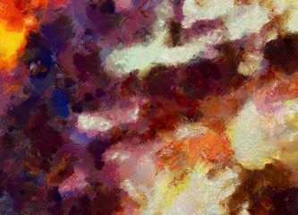 Obraz na płótnie Canvas Abstract grunge texture background. Stock abstraction art on canvas. Realistic digital painting. Amazing simple design pattern for backdrop. Beauty HD wallpaper. Dry oil brushstrokes on canvas.