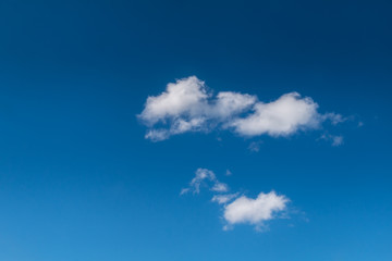 blue sky and white clouds background