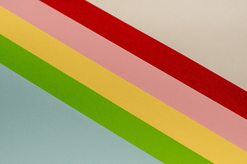 Colorfull paper background - red pink yellow green blue