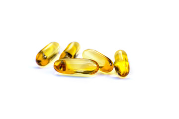 Fish oil omega 3 capsules