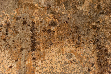 Texture of a concrete wall with cracks and scratches which can be used as a background