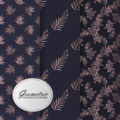 Obraz premium Trendy Seamless Tropical Pattern in Vector illustration