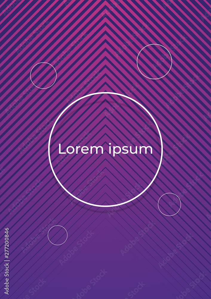 Poster abstract minimal cover design. colorful halftone gradient background. vectors illustrations.