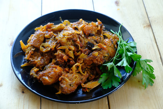Traditional Polish bigos