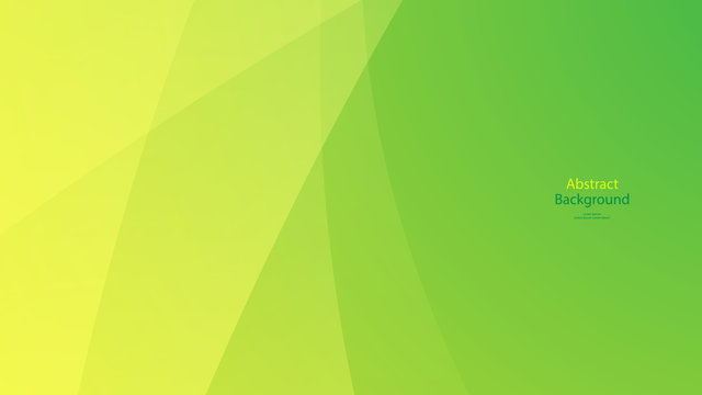 Green color and Yellow color background abstract art vector