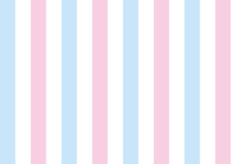 background of pastel colored stripes in pink, blue and white - 277202284