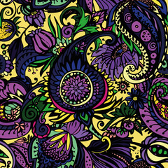 Textile Paisley pattern