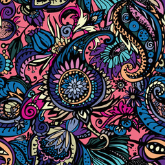 Textile Paisley pattern