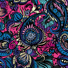 Textile Paisley pattern