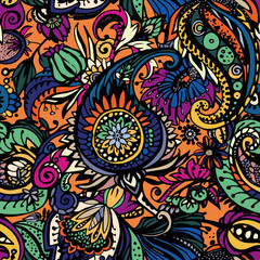 Textile Paisley pattern