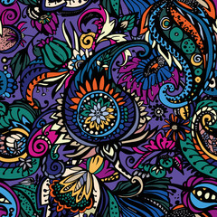 Textile Paisley pattern