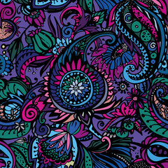 Textile Paisley pattern