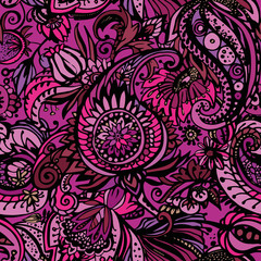 Textile Paisley pattern