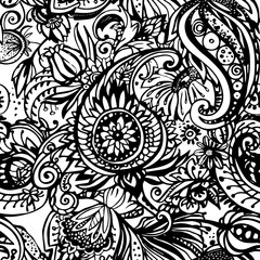 Textile Paisley pattern