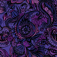 Textile Paisley pattern