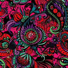 Textile Paisley pattern