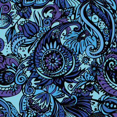 Textile Paisley pattern