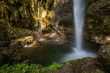 Hinanger Wasserfall bei Sonthofen