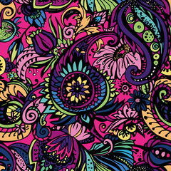 Textile Paisley pattern