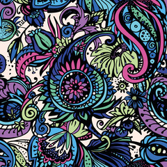 Textile Paisley pattern