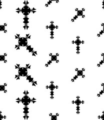 Christian Cross Seamless Pattern