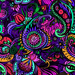 Textile Paisley pattern