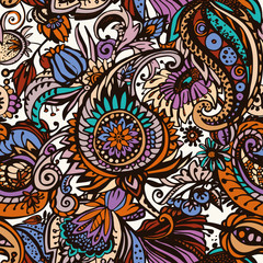 Textile Paisley pattern